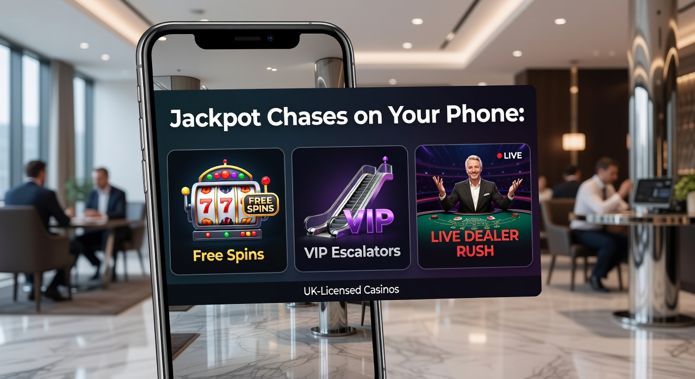 Vibrant mobile screen displaying a progressive jackpot slot game with spinning reels and escalating prize counters in a UK-licensed casino app