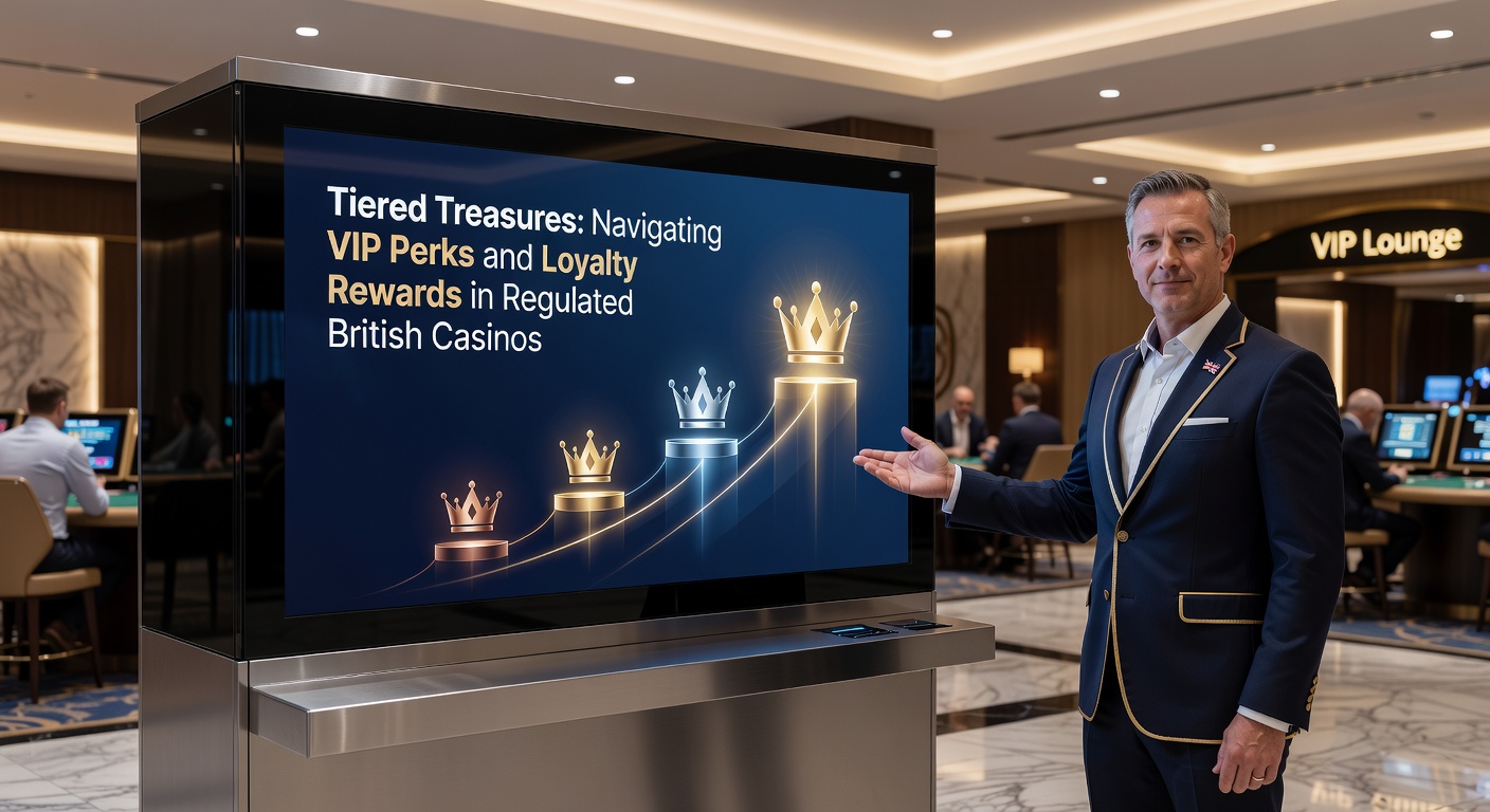 Elite VIP lounge scene with champagne, personalized host service, and glowing jackpot displays in a high-end British casino